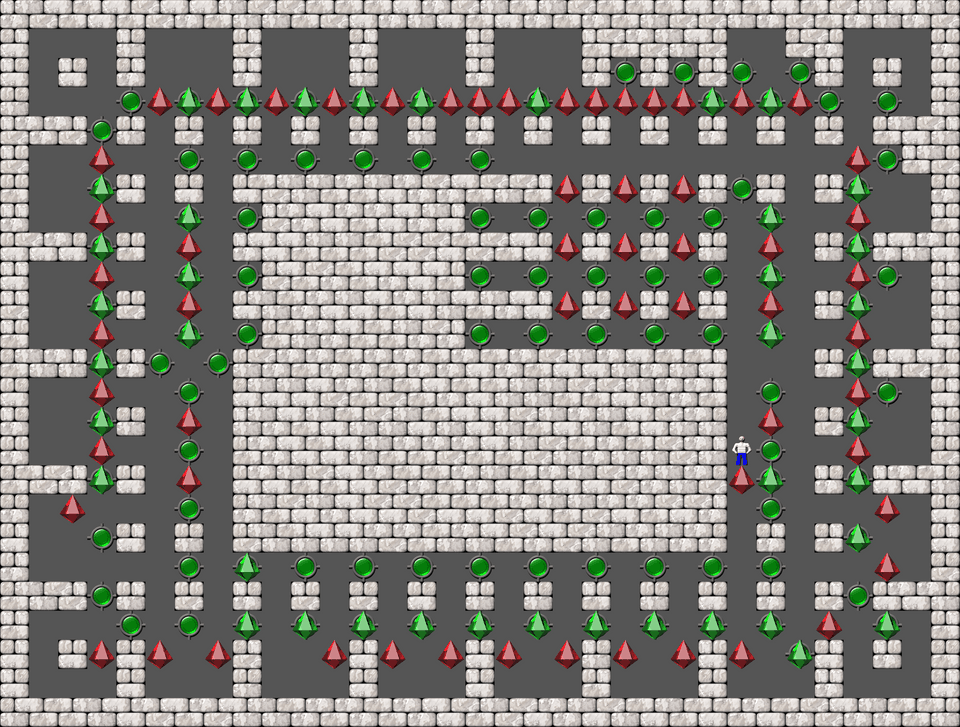 Сокобан Bugs Collection 138 уровень 122